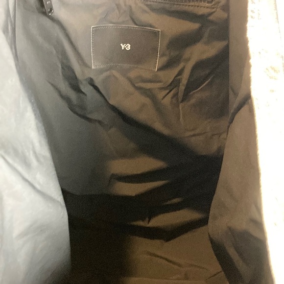 Y-3 Yohji Yamamoto x adidas Y-3 BEACH TOTE Metallic Silver & Black Streetwear - Picture 11 of 16